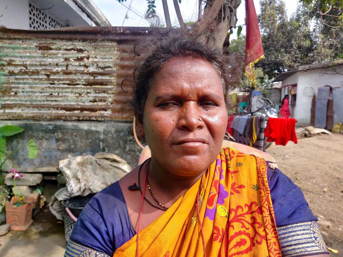 Indravati Jadhav has never had access to clean cooking fuel. She suffers from Chronic Obstructive Pulmonary Disease (COPD), a potentially fatal condition causing restricted airflow in the lungs, breathing difficulties and, most often, a chronic cough that may eventually damage the lungs