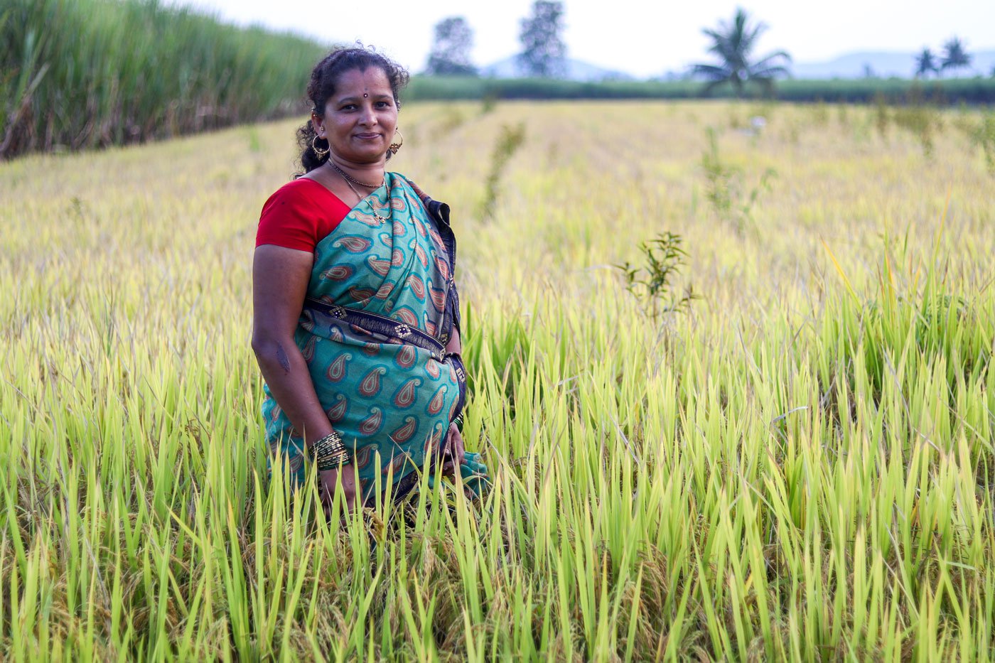 Geeta Patil was diagnosed with hyperthyroidism after the 2021 floods. 'I was never this weak. I don’t know what is happening to my health now,' says the says tenant farmer and agricultural labourer
