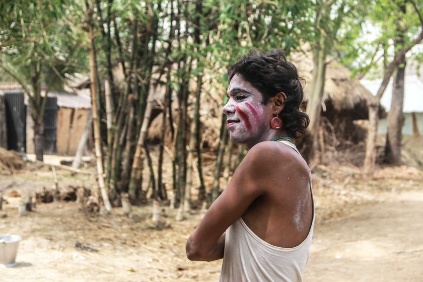 Raju With make-up