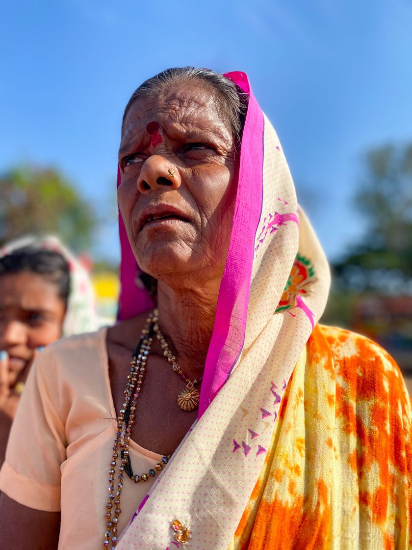 “I am tired of carrying water pots across two kilometres every day. We want water for our children and our land,” says Geeta Gangorde, an Adivasi labourer from Maharashtra’s Dhule district. Mohanabai Deshmukh, who is in her 60s, adds, “We are here today for water. I hope the government listens to us and does something for our village.”

