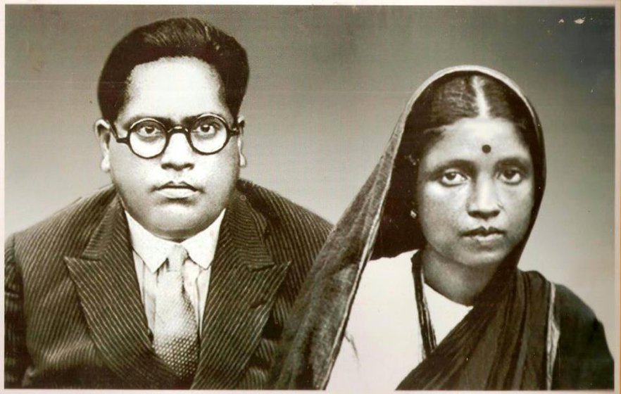 Dr. Babasaheb Ambedkar with Ramabai Ambedkar in 1934