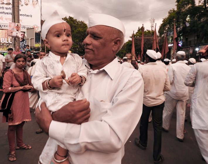 The warkaris walk to Pandharpur for Ashadhi Ekadashi every year, but travel restrictions due to the pandemic has prevented the pilgrimage now