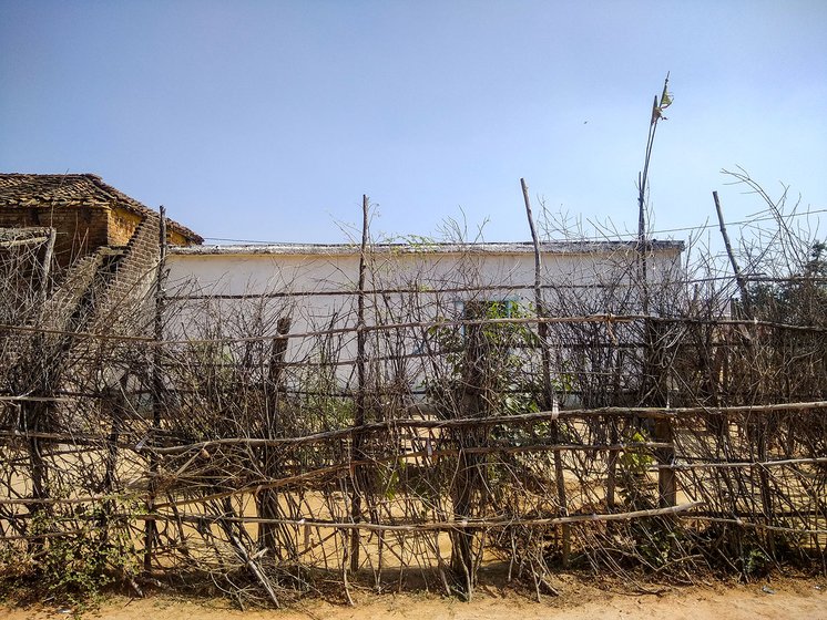 Shoba Rani Kuandhar’s house in Sarathpura Hamlet, Tara Village, Amanganj tehsil, Panna District
