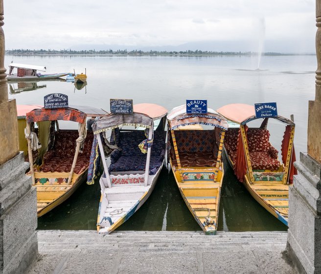 'Just when the tourist season was to start after that shutdown, this lockdown started', says Majid Bhat, president of the Lakeside Tourist Traders Association