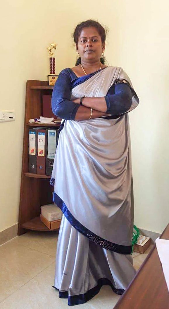 Thivya Rakini, state president of the Dalit women-led Tamil Nadu Textile and Common Labour Union.