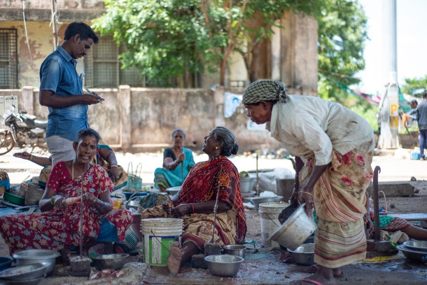 'We need to be near the vendors, as the customers who buy fish from them, get it cut and cleaned by us. If we are not close to the vendors, we won’t get business'