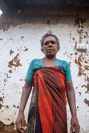 Left: My amma, known by everyone as Methi.