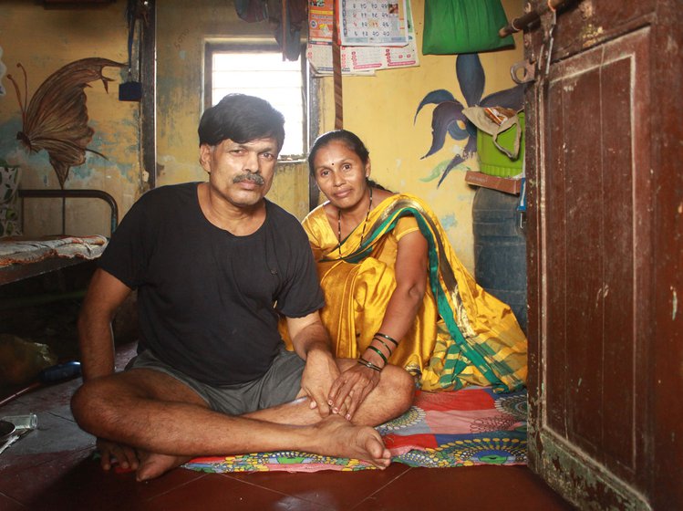Teacher Ranya Kuwar (and his wife Surekha) were among the few who chose to rent a place in Gharapuri, rather than commute by boat.