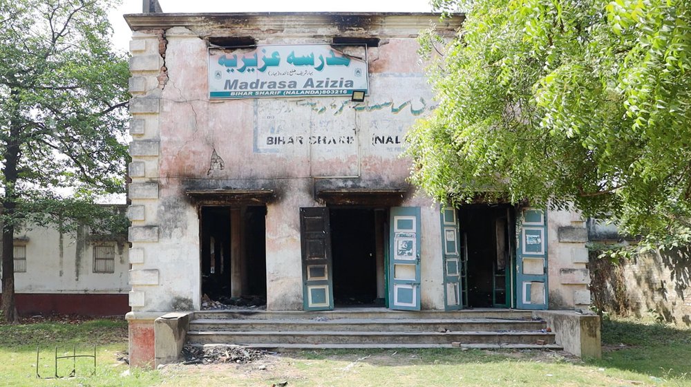 The Madrasa Azizia was founded by Bibi Soghra in 1896 in Patna and was shifted to Biharsharif in 1910