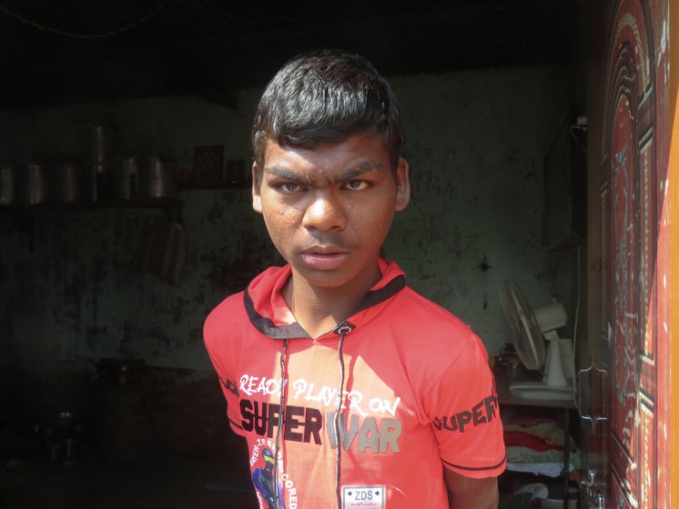 This is the last year of school for 18-year-old Vaibhav