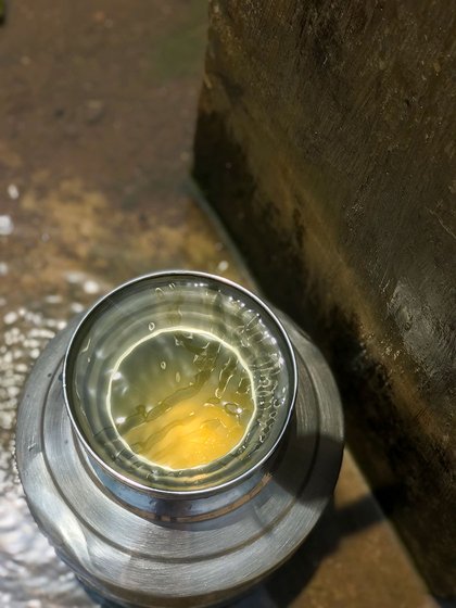 Contaminated tap water