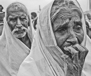 Elderly woman from Rajasthan separated from her family
