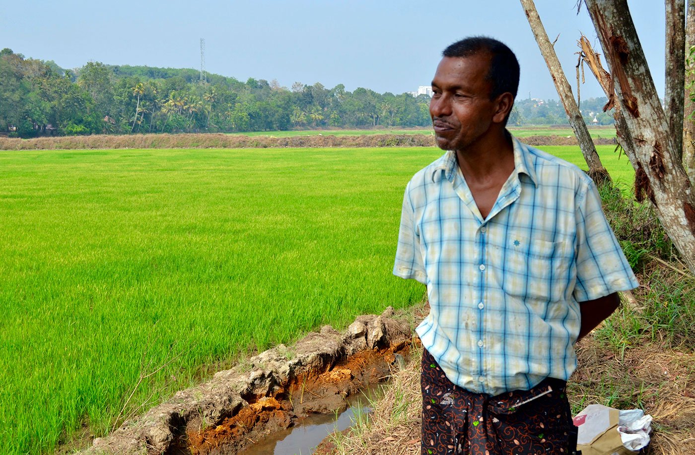 rice farmers in kerala