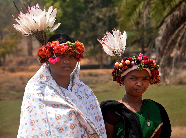 Women in a traditional attire