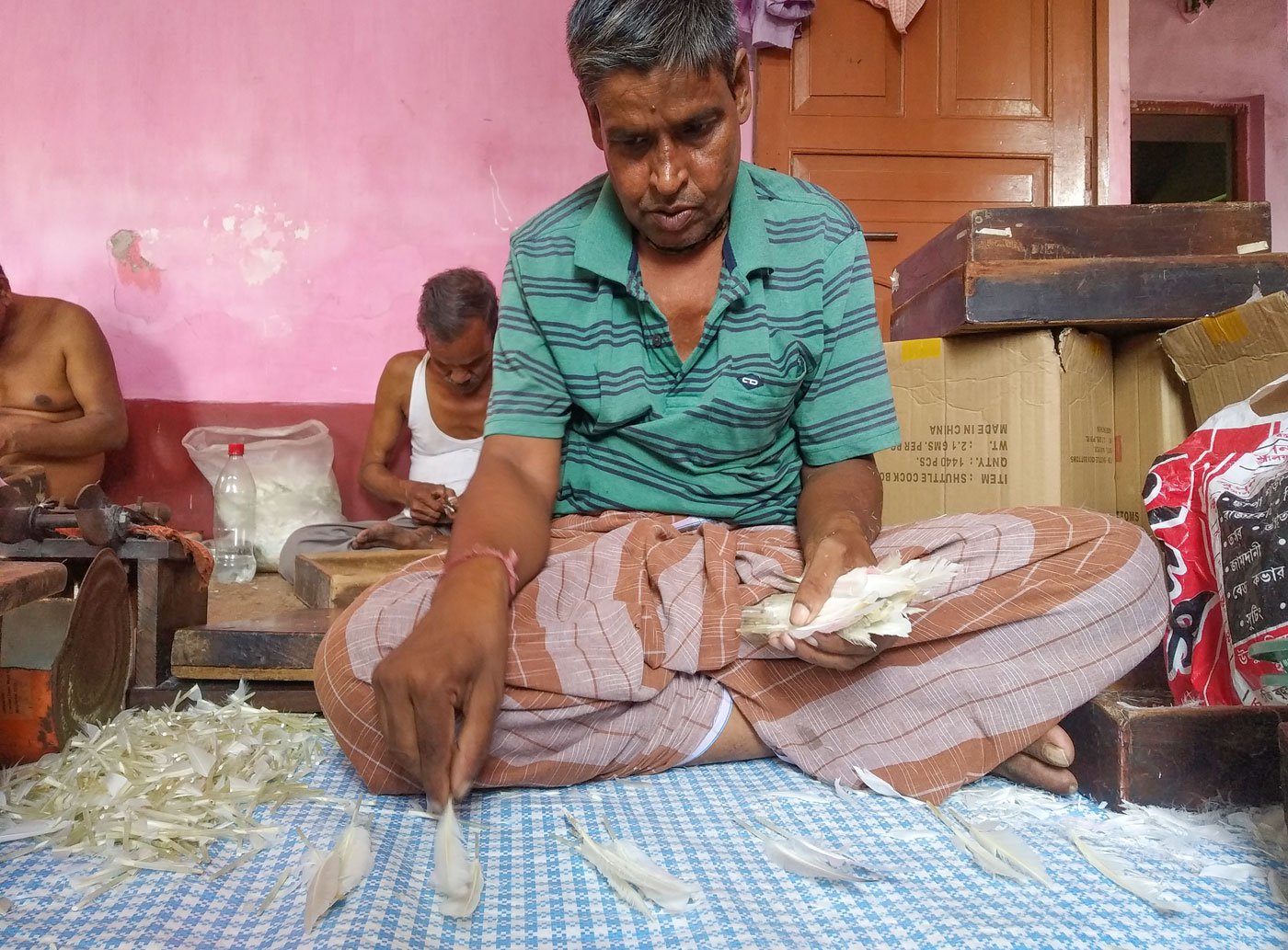 In Uluberia: a century of crafting shuttlecocks