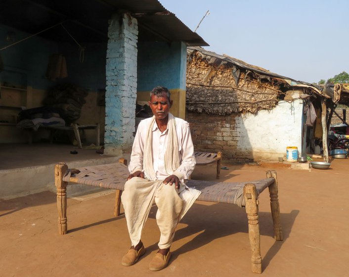 Ram Dayal Jatav regrets leaving his village and taking the resettlement package.