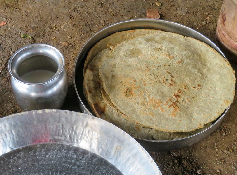 For Naresh and Suvarna Pawar, and their kids in Yavatmal (they belongs to the Phanse Pardhi community), bajri bhakris have become a rare meal item