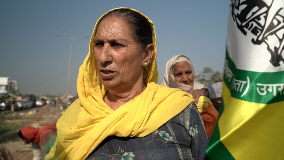 'Our villagers will welcome us', said Pararmjit Kaur, a BKU leader from Bathinda