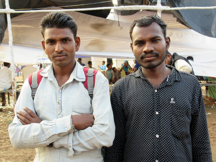 Brothers Nitin and Rahul Dawande at Shivaji Park in Mumbai