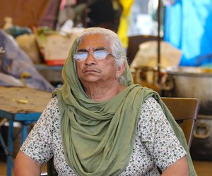 Charanjeet Kaur, 79, draws a monthly pension of Rs. 750. She  worked for years as an assistant in the mid-day meal scheme, earning Rs. 1,700. “I have given out my 10 acres on lease after my two sons died. My daughters-in-law work at home and also work in the fields,” she said. “We work hard to make ends meet. And Modi does not understand this. If his party comes to campaign in my village, I will send them away.”
