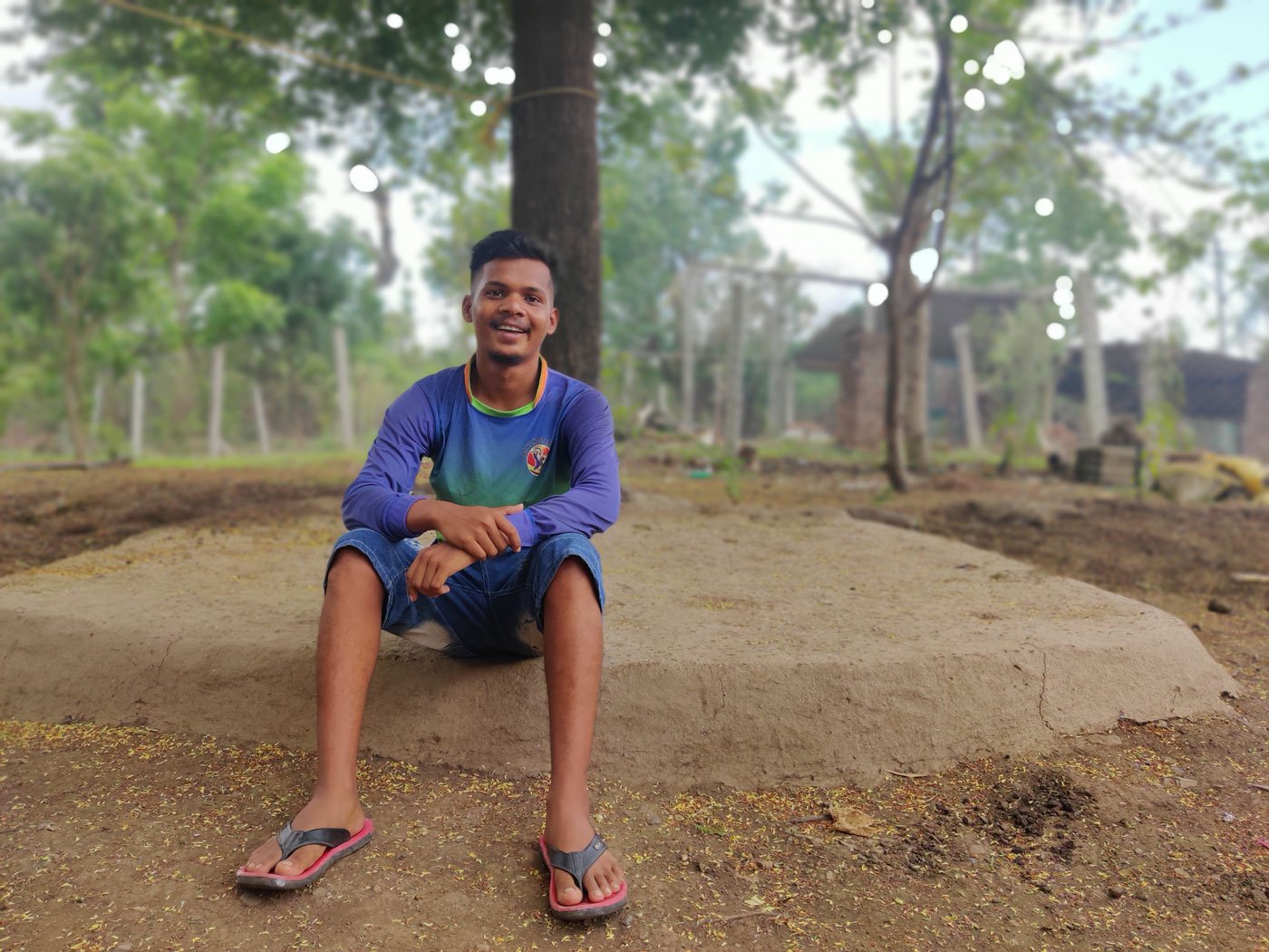 Ankesh Yalvi uses online education apps, but only when there is network