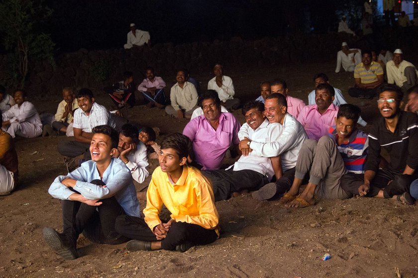 The audience stayed on till the end of the show in Gogolwadi village, Pune district