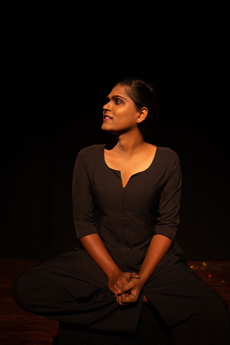 'I hope this play reaches out widely and gives strength to trans persons to live,' says Ajitha Y. (left), an engineering student, theatre artist and student coordinator at Trans Rights Now Collective.