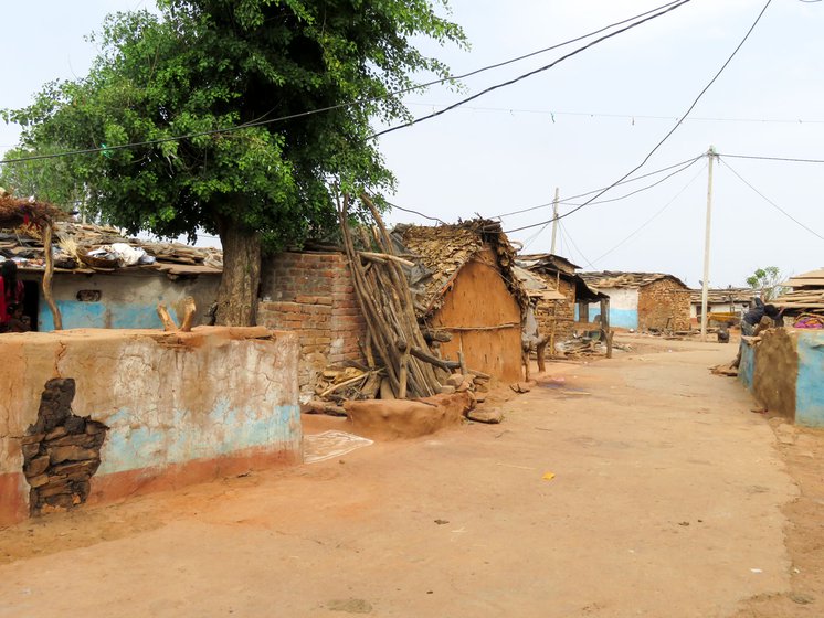 Bagcha is a village of Sahariya Adivasis, listed as a Particularly Vulnerable Tribal Group in Madhya Pradesh. Most of them live in mud and brick houses