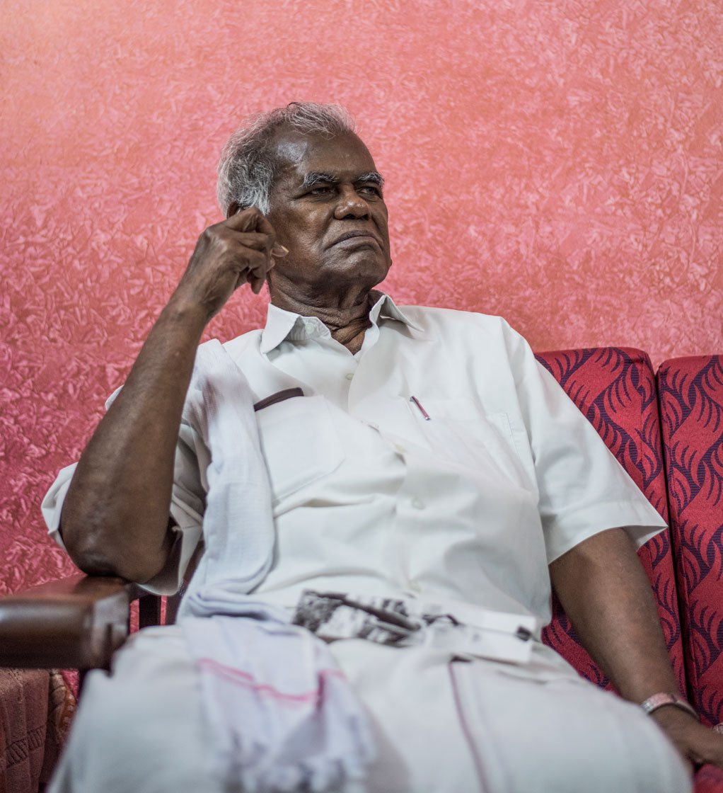 Despite being one of the founders of the farmer's movement in Tamil Nadu who led agrarian and working class struggles for eight long decades, 97-year-old Nallakannu remains the most self-effacing leader