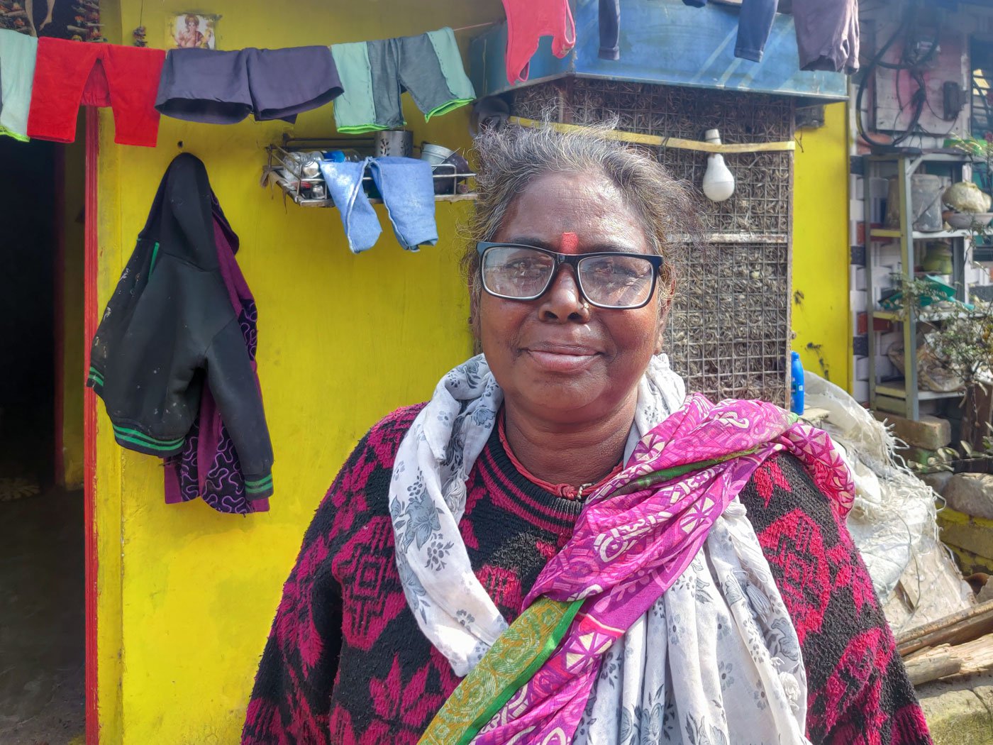 Parvati Kakade, 55, got an LPG connection under the government scheme. "I stretch it out for six months or so by using it only when we have guests over or when it is raining heavily,' she says
