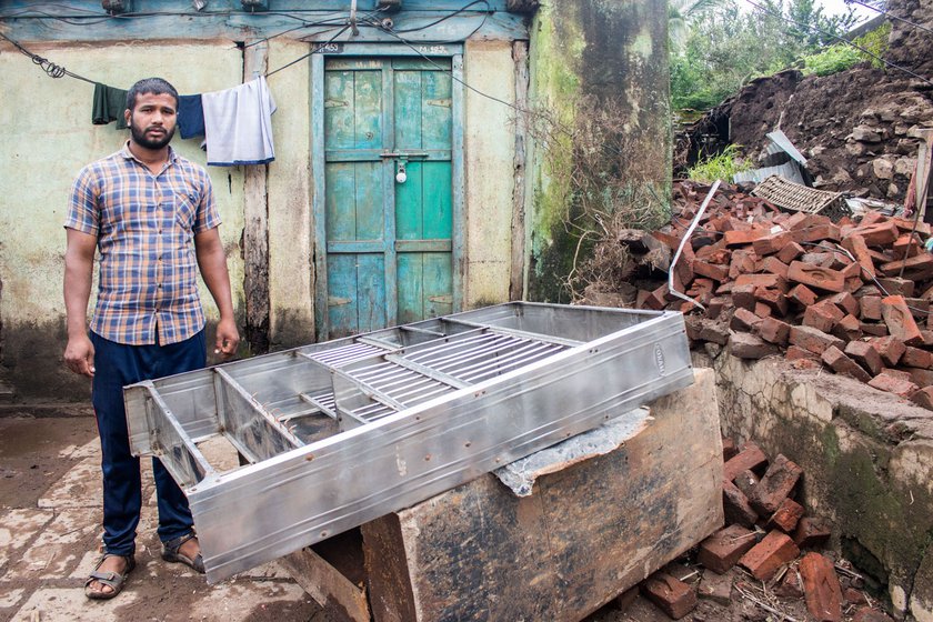 Wrestler Sachin Patil’s house was damaged even in the 2005 and 2019 floods