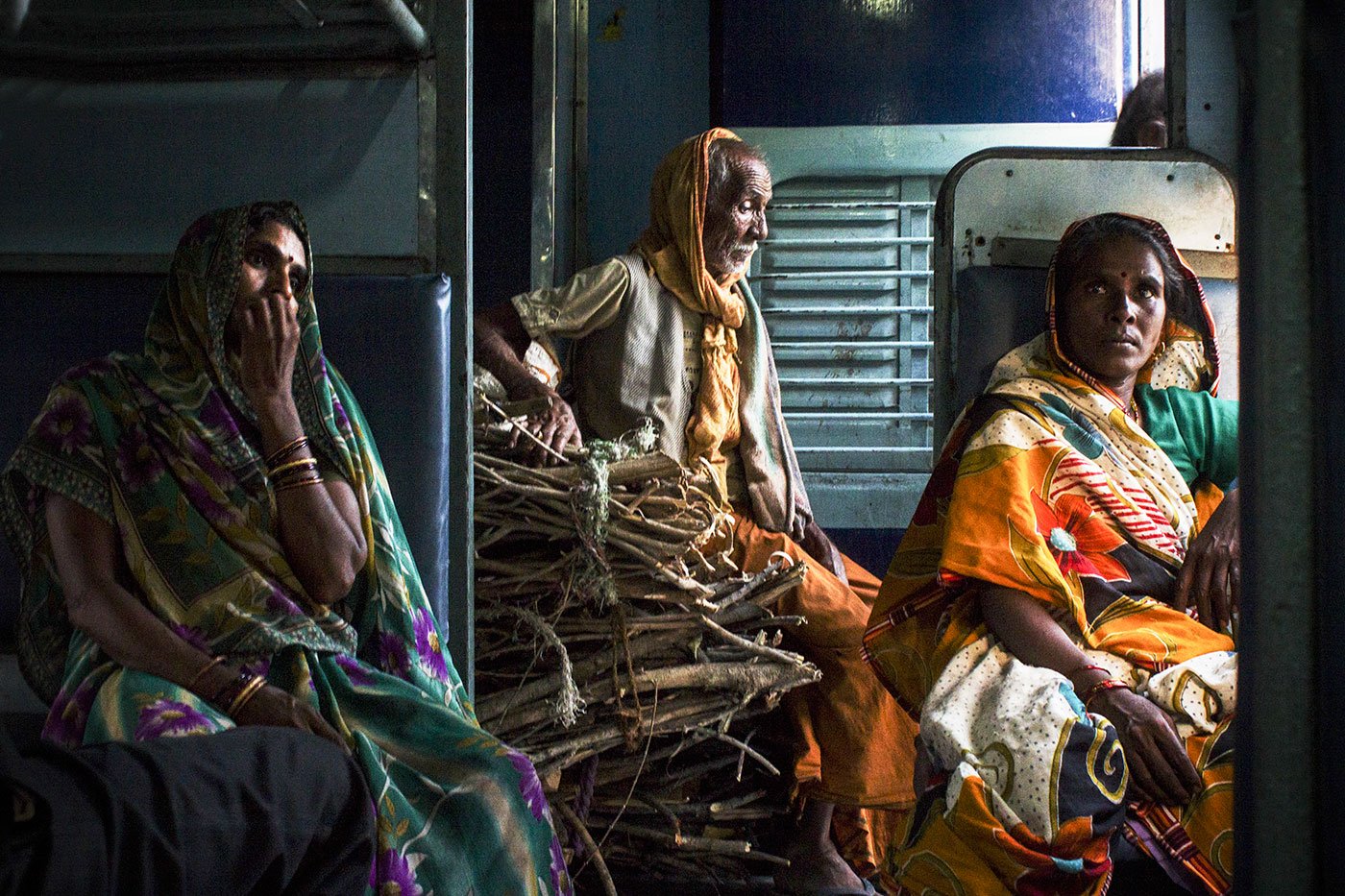 Tired, returning from the daily chaos of survival. Selling firewood barely brings Rs. 100-300 a day, depending on weather conditions, market demand, and the quality of wood