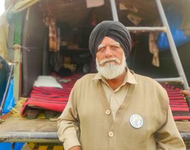 Rotating for a farmers’ revolution at Singhu