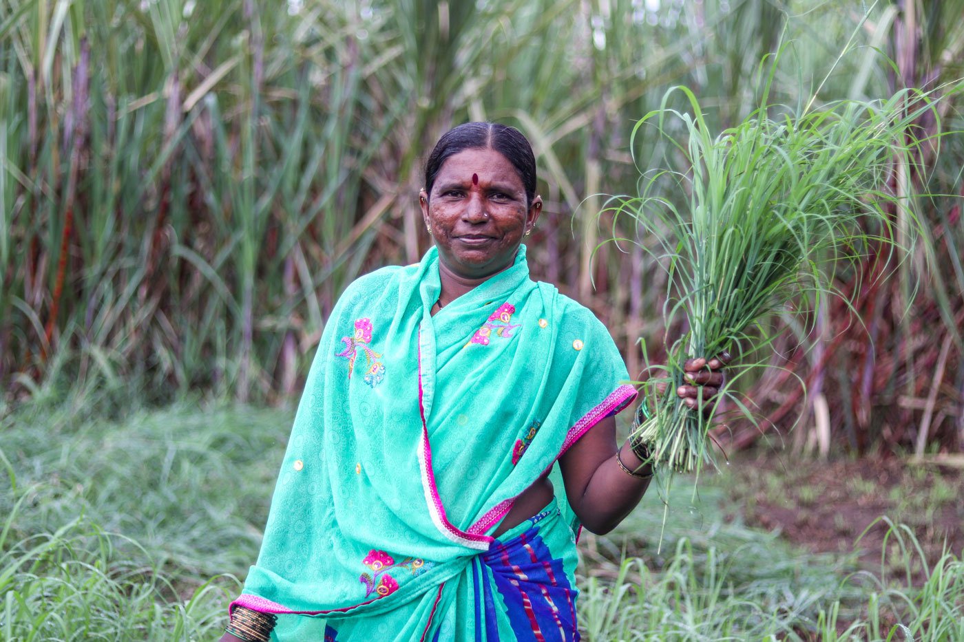 Bharti Kamble says there is less work coming her way as heavy rains and floods destroy crops , making it financially unviable for farmers to hire labour
