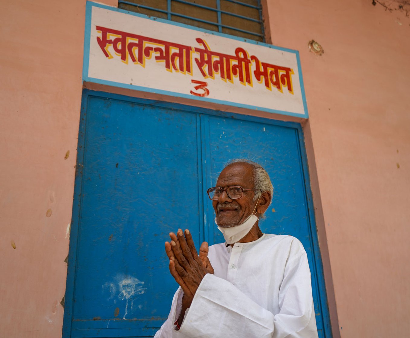 ‘This [Swatantrata Senani] bhavan was special. There was no single owner for the place. There were many freedom fighters, and we did many things for our people,’ says Gehervar. Today, he is the only one looking after it