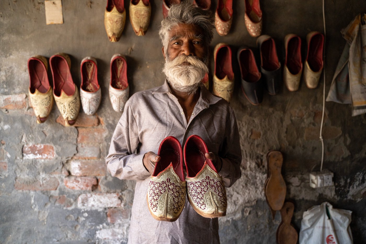 Hans Raj’s juttis have travelled across India with their customers. These are back in vogue after a gap of about 15 years. Now, ‘every day feels like Diwali for me,’ a joyous Hans Raj says.