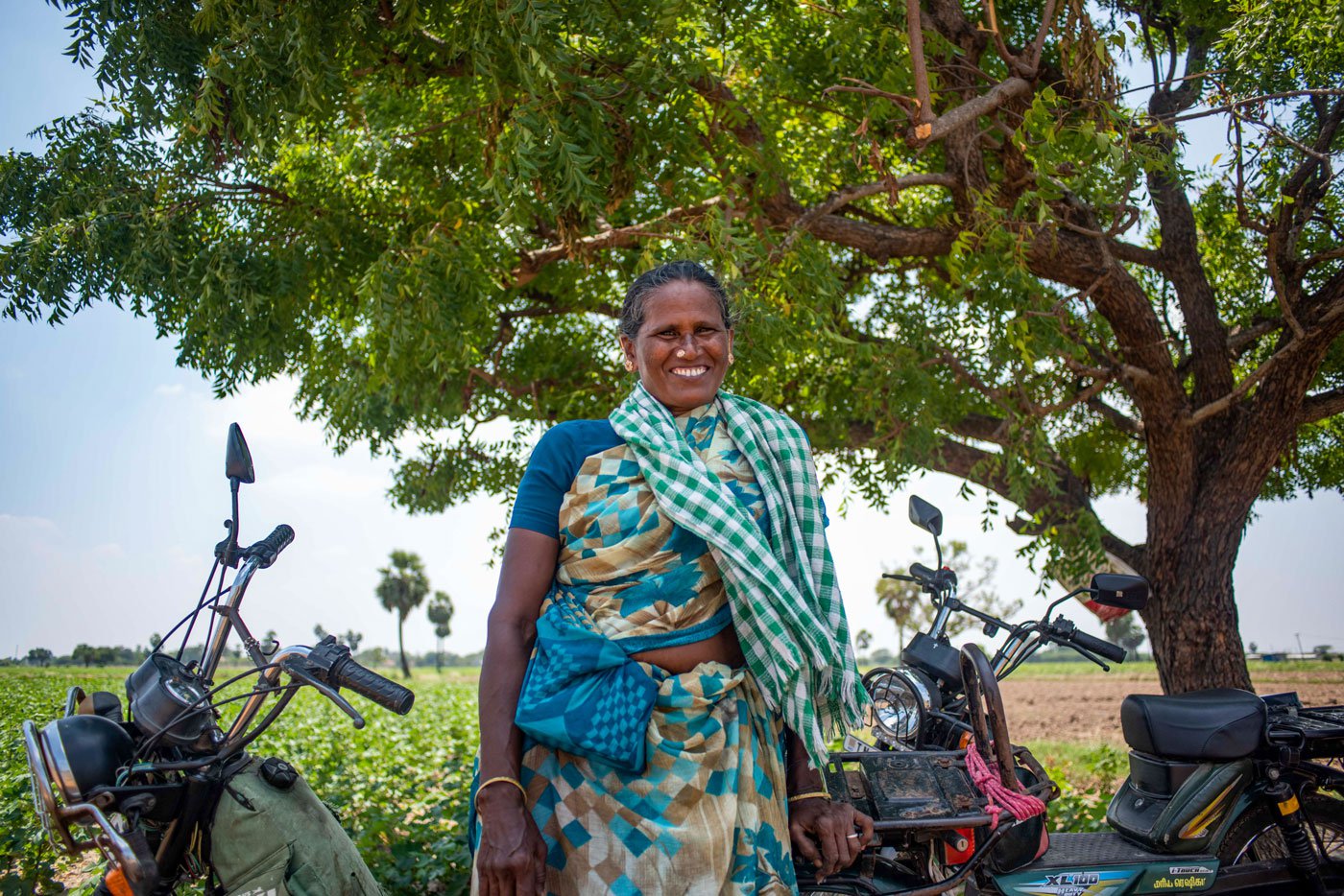 Adaikalaselvi, is among the ten women leaders running  women’s self-help groups. She is bringing about changes in loan repayment patterns that benefit women