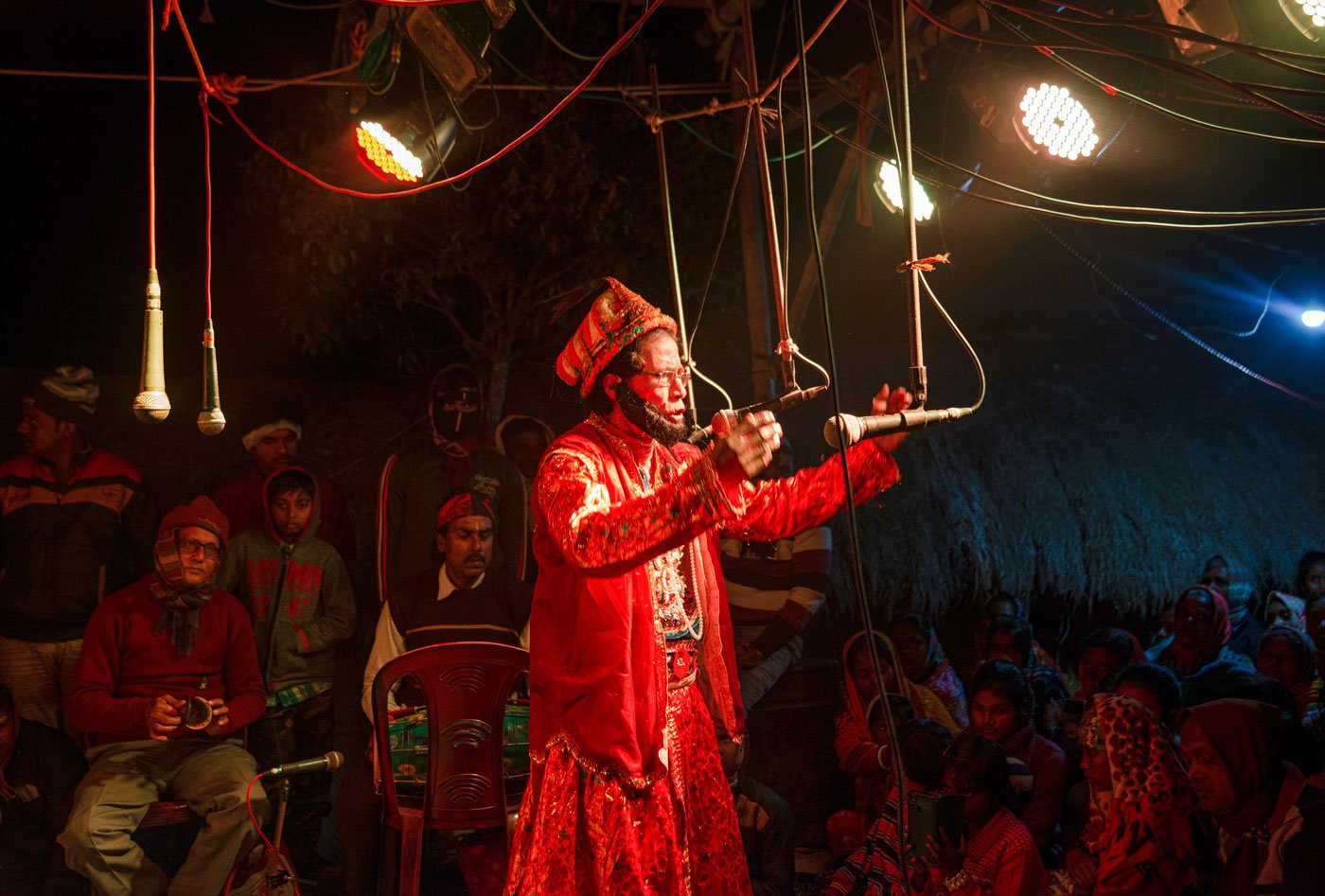 Actor Arun Mandal plays the role of Ibrahim, a fakir from Mecca