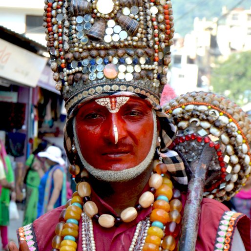 Sawan Nath is a Bahurupi (masked performing artist) from Jolly Grant, Dehradun, Dehradun, Uttarakhand
