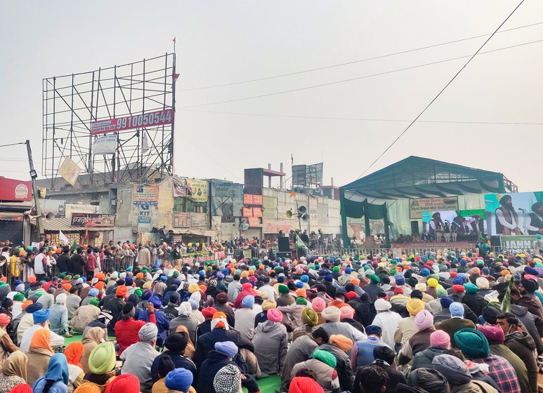 'The cars keep going back and forth from here to our villages. If four people are dropped there, four others come back in the same car', says Sabaran Singh 