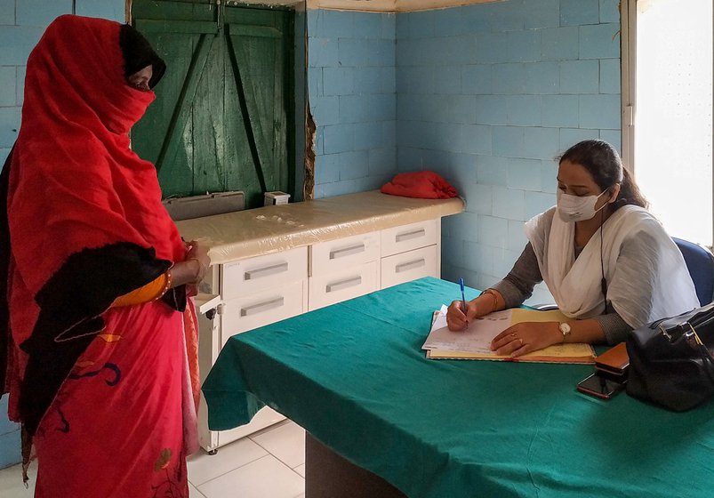 Only 33.6 per cent of childbirths in Kishanganj district are institutional deliveries. A big reason for this, says Dr. Asiyaan Noori (left), posted at the Belwa PHC (right), is because most of the men live in the cities for work