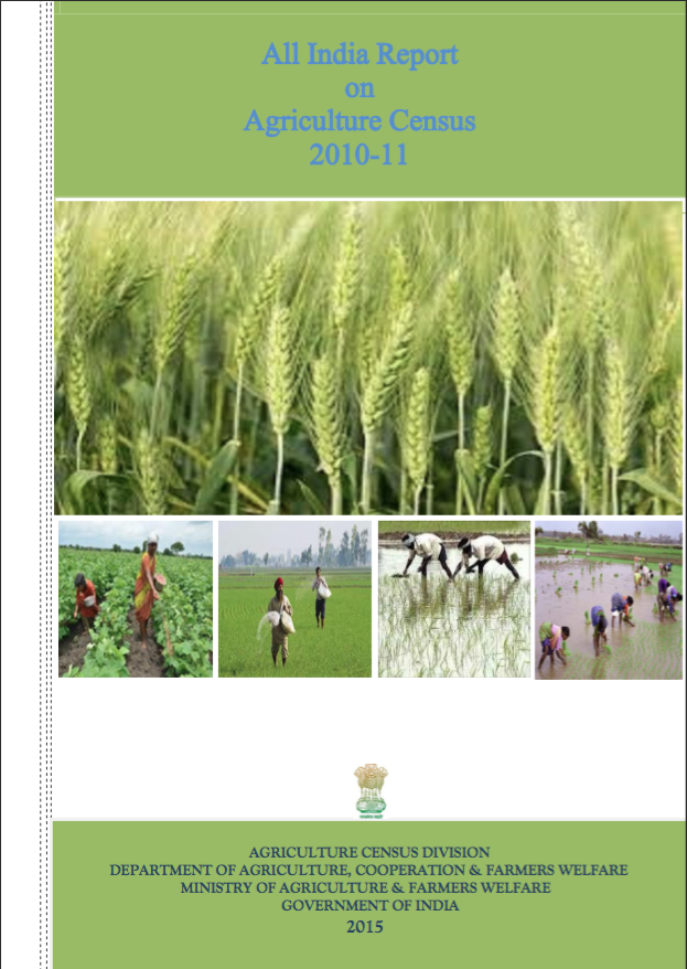All India Report on  Agriculture Census 2010-11
