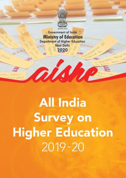 All India Survey on Higher Education (AISHE) 2019-20