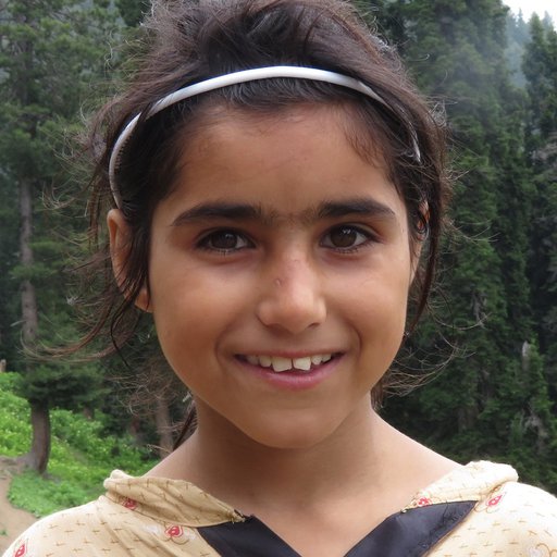Aroosa Banu is a Student (Class 6) from Khanan, Kangan, Ganderbal, Jammu and Kashmir