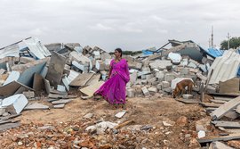 The fallen homes of Anantapur