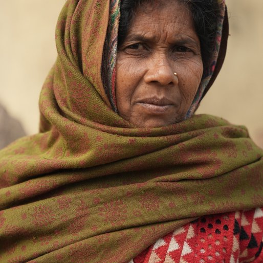 Antar Devi is a Farm labourer and homemaker from Naya Tola Madhopur, Bakhtiarpur, Patna, Bihar