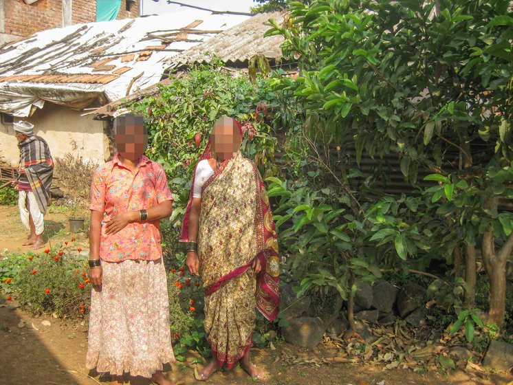 At the age of 18, Malan was diagnosed with ‘borderline mental retardation’; she spends her days doing small chores in the house along with her mother Rahibai

