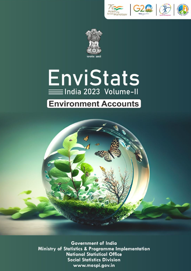 EnviStats – India 2023 (Volume II  Environmental Accounts).png