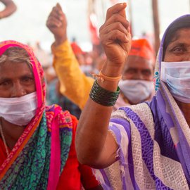 Tens of thousands of farmers from all over Maharashtra were at Azad Maidan this week in a sit-in organised by the Samyukta Shetkari Kamgar Morcha, to support the Delhi protests against the three new farm laws