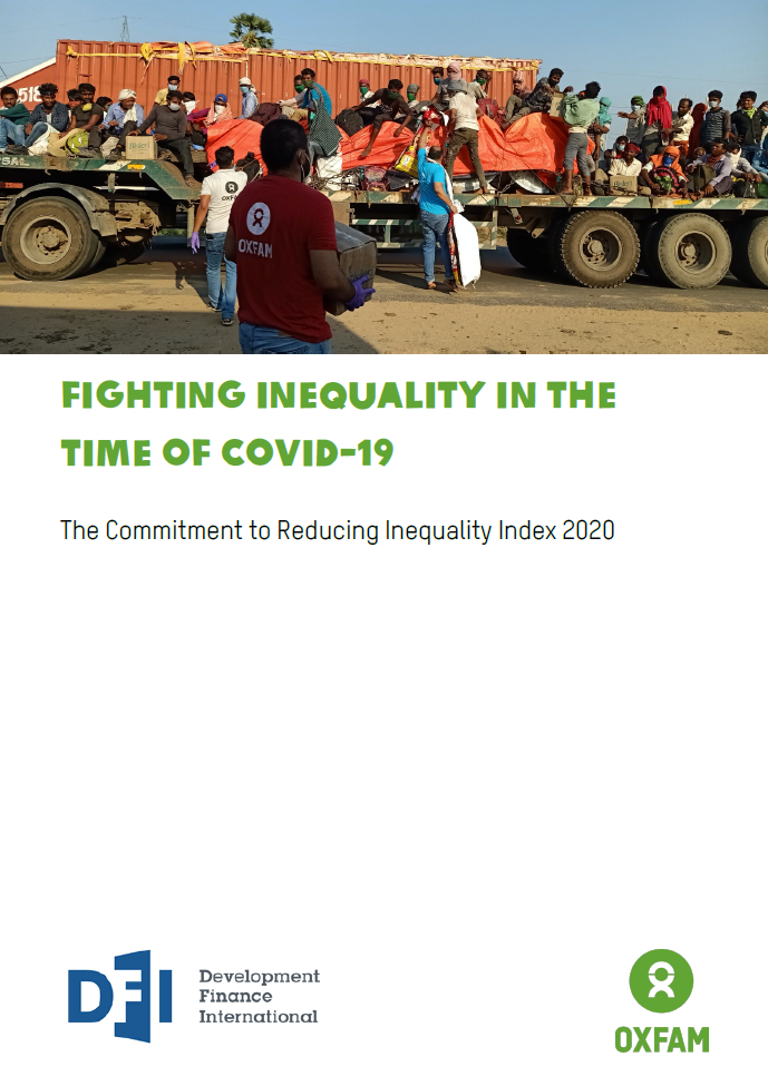 Fighting Inequality in the Time of Covid-19: The Commitment to Reducing Inequality Index 2020